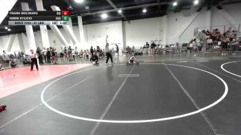 61 lbs Semifinal - Frank Molinaro, Rising Sun WC vs Krew Eylicio, Juggernaut WC