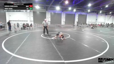 46 lbs Consolation - Kekoa Sheldahl, Mantanona TC vs Isen Vang, Elk Grove Wr Acd