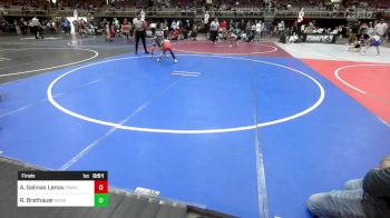 58 lbs Final - Anthony Salinas Lenox, Pomona Elite vs Rowyn Brethauer, Bear Cave