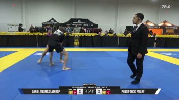 Phillip Todd Farley vs Daniel Thomas Lathrop 2026 Pan IBJJF Jiu-Jitsu No-Gi Championship
