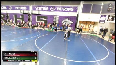 38 lbs Semifinal - Max Pitcher, Charger Wrestling Club vs Jett Meyer, Fremont Wrestling Club