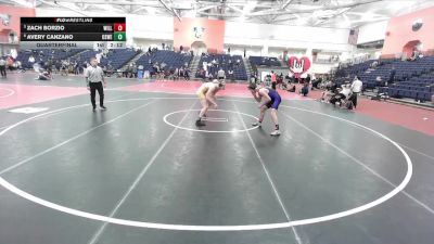 184 lbs Quarterfinal - Zach Borzio, Williams College vs Avery Canzano, Oswego State