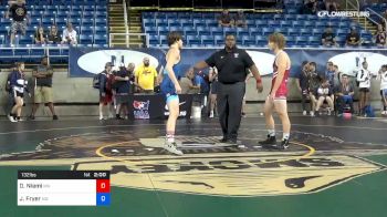 132 lbs Cons 64 #2 - Dane Niemi, Minnesota vs Jacob Fryer, Missouri