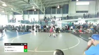 155 lbs Semifinal - Hailey Lebehn, Engage vs Allyah Shumaker, Scotsmen WC