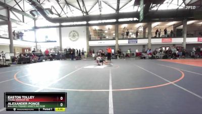 97-102 lbs Semifinal - Easton Tolley, Young Warrior WA vs Alexander Ponce, Bulldog Premier Wrestling Club