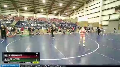 125 lbs Quarterfinal - Summer McKeen, Oregon vs Bella Hernandez, Nevada