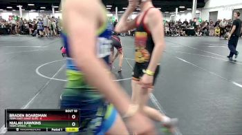 88 lbs Round 3 (8 Team) - Nialah Hawkins, Terps Xpress vs Braden Boardman, Terps East Coast Elite