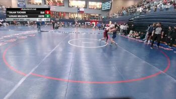 144 lbs Quarterfinal - Logan Milsaps, Conroe Woodlands College Park vs Talan Tucker, Blanchard