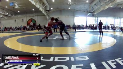 285 lbs Round 1 - Mason Shank, Team Stomp Wrestling vs Chandler Moore, Ohio