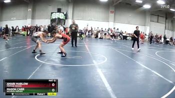 155 lbs Cons. Round 2 - Amari Marlow, Portage Indians vs Mason Carr, Michigan Premier