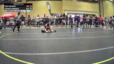 70 lbs Quarterfinal - Tony Distasio, Region Wr Ac vs Jaxson Lawrence, Gold Rush Wr Ac