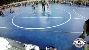 98 lbs Consi Of 16 #1 - Teague Piepkorn, ReZults Wrestling vs Azreal Fierros, Clinton Youth Wrestling