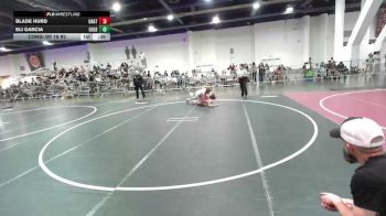109 lbs Consi Of 16 #2 - Blade Hurd, Unattached vs Eli Garcia, Gold Rush Wr Ac