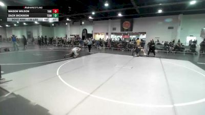 138 lbs Round Of 16 - Mason Wilson, Threshold WC vs Zack Dickison, Team Thunder
