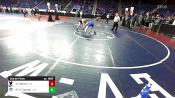 190 lbs Quarterfinal - Spencer Sierra, Timberlane vs Patrick O`Connor, Londonderry