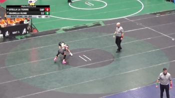 98 lbs Consi Of 8 #1 - Stella La Torre, Camp Hill vs Isabella Kline, Elizabethtown