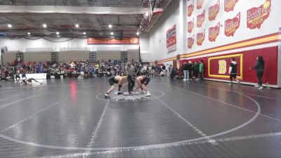 150 lbs Champ. Round 1 - Beckett Campbell, Hudson vs Justin Elwell, Beachwood