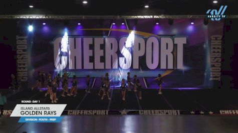 Island Allstars - Golden Rays [2023 L1.1 Youth - PREP Day 1] 2023 CHEERSPORT Daytona Beach Classic