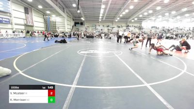 220 lbs Quarterfinal - Vincent Mcateer, RI vs Keyshon Morrison, NC