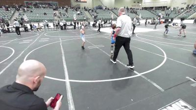 54 lbs Semifinal - Coyote Keel, Wrightwood Wrestling Club vs Eric Holley, Core Wrestling