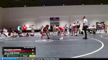 118 lbs Finals (2 Team) - Kalliscya Gardner, Team Palmetto vs Jayla Huelskamp, Jay County