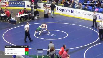 82 lbs Prelims - Zane Garner, Trinity vs Josh Monosky, Connellsville