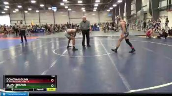 130 lbs Round 1 (6 Team) - Elijah Brown, PA Blue vs Donovan Gunn, NCWAY National Team