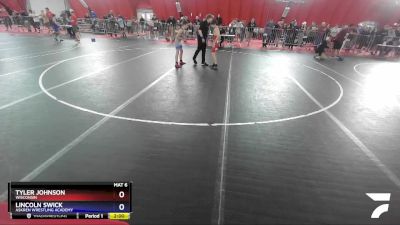 92 lbs Cons. Semi - Tyler Johnson, Wisconsin vs Lincoln Swick, Askren Wrestling Academy