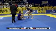 Isadora Amelia Friedlander vs Caitlin Lorraine Ghalayini 2025 Pan IBJJF Jiu-Jitsu No-Gi Championship