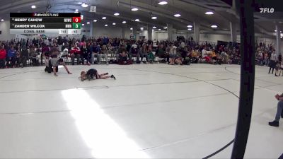 26 lbs Cons. Semi - Henry Cahow, Nebraska City Wrestling Club vs Zander Wilcox, MWC Wrestling Academy