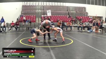 80 lbs Round 3 (8 Team) - Wyatt Melchi, Fort Hammers vs Dominic Schuman, Team 922