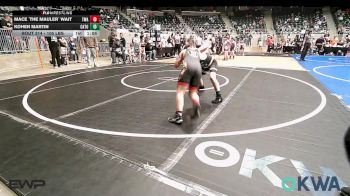 105 lbs Quarterfinal - Mace `The Mauler` Wait, Terminator Wrestling Academy vs Kohen Martin, Catoosa Wrestling