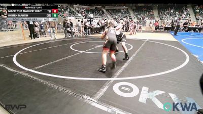 105 lbs Quarterfinal - Mace `The Mauler` Wait, Terminator Wrestling Academy vs Kohen Martin, Catoosa Wrestling
