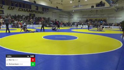 141 lbs Consi Of 32 #2 - Jacob Morris, South Anchorage (AK) vs Alexander Richardson, Henry Foss (WA)