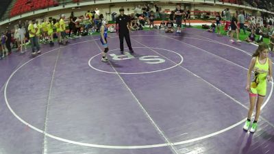 81 lbs Flower Snively, Montana 14U Girls vs Kynzlee Halgren, Utah 14U Girls