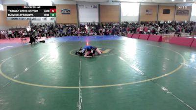 165 lbs Consi Of 8 #1 - Stella Christopher, Agawam vs Jasmine Afrailova, Suffield/Windsor Locks