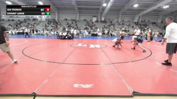 160 lbs Rr Rnd 2 - Ian Thomas, Mat Warriors vs Chaney Lewis, Division-1 Potentially Dangerous