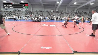 160 lbs Rr Rnd 2 - Ian Thomas, Mat Warriors vs Chaney Lewis, Division-1 Potentially Dangerous