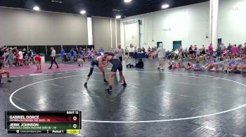 175 lbs Round 2 (16 Team) - Jerik Johnson, Nebraska Green Machine (Dev B) vs Gabriel Dorce, Camden Outsiders The Socs