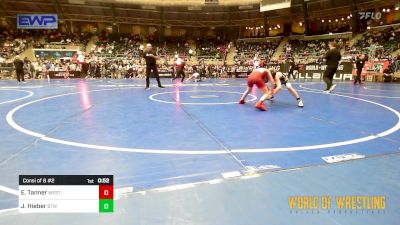 90 lbs Consi Of 8 #2 - Evan Tanner, Westshore Wrestling Club vs Jack Hieber, Burnett Trained Wrestling