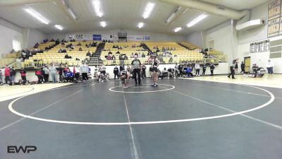 115 lbs Rr Rnd 2 - Yazmin Nevarez, Mcloud HS Girls vs Jadence Clinton, Jay High School