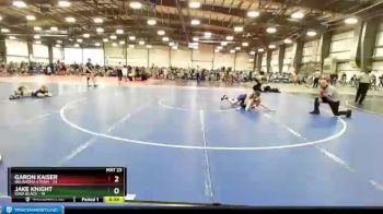 115 lbs Round 1 (6 Team) - Jake Knight, Iowa Black vs Garon Kaiser, Oklahoma Storm