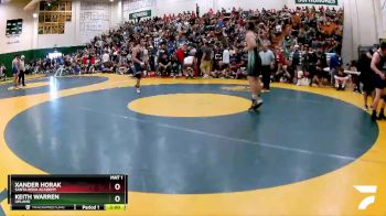 182 lbs Champ. Round 1 - Xander Horak, Santa Rosa Academy vs Keith Warren, Upland