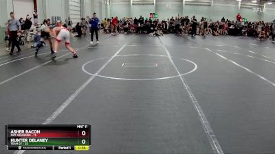 150 lbs Round 3 (8 Team) - Asher Bacon, Mat Assassins vs Hunter Delaney, Team GT