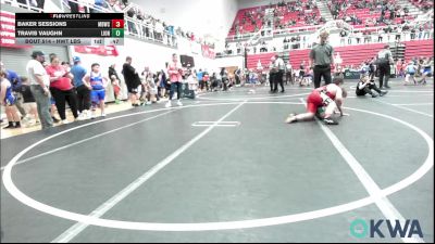 Quarterfinal - Baker Sessions, Mustang Bronco Wrestling Club vs Travis Vaughn, Lions Wrestling Academy