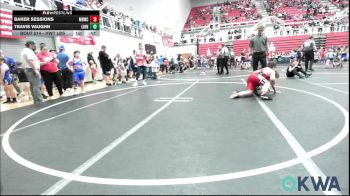 Quarterfinal - Baker Sessions, Mustang Bronco Wrestling Club vs Travis Vaughn, Lions Wrestling Academy