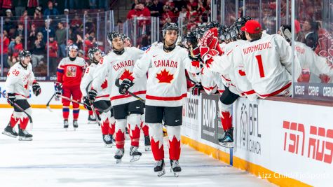 Canada Defeats Czechia, Scores 7 In World Juniors Opening Night Game