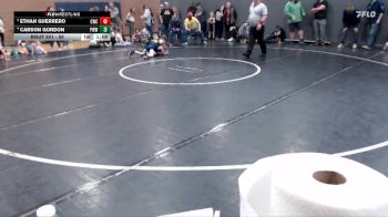 59 lbs Quarterfinal - Ethan Guerrero, Cougar Wrestling Club vs Carson Gordon, Preston Warriors Wrestling