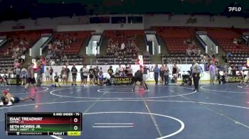 70 lbs Cons. Round 2 - Isaac Treadway, Custer vs Seth Morris Jr., Merle J Abbett