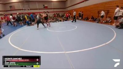 285 lbs Round 2 (8 Team) - Vicente Sanchez, Panhandle Regional Training Center vs Dom Smith, Louisianimals Red